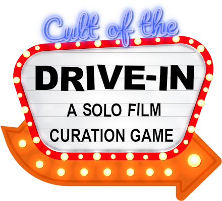 Cult of the Drive-in - A Solo Film Curation Game